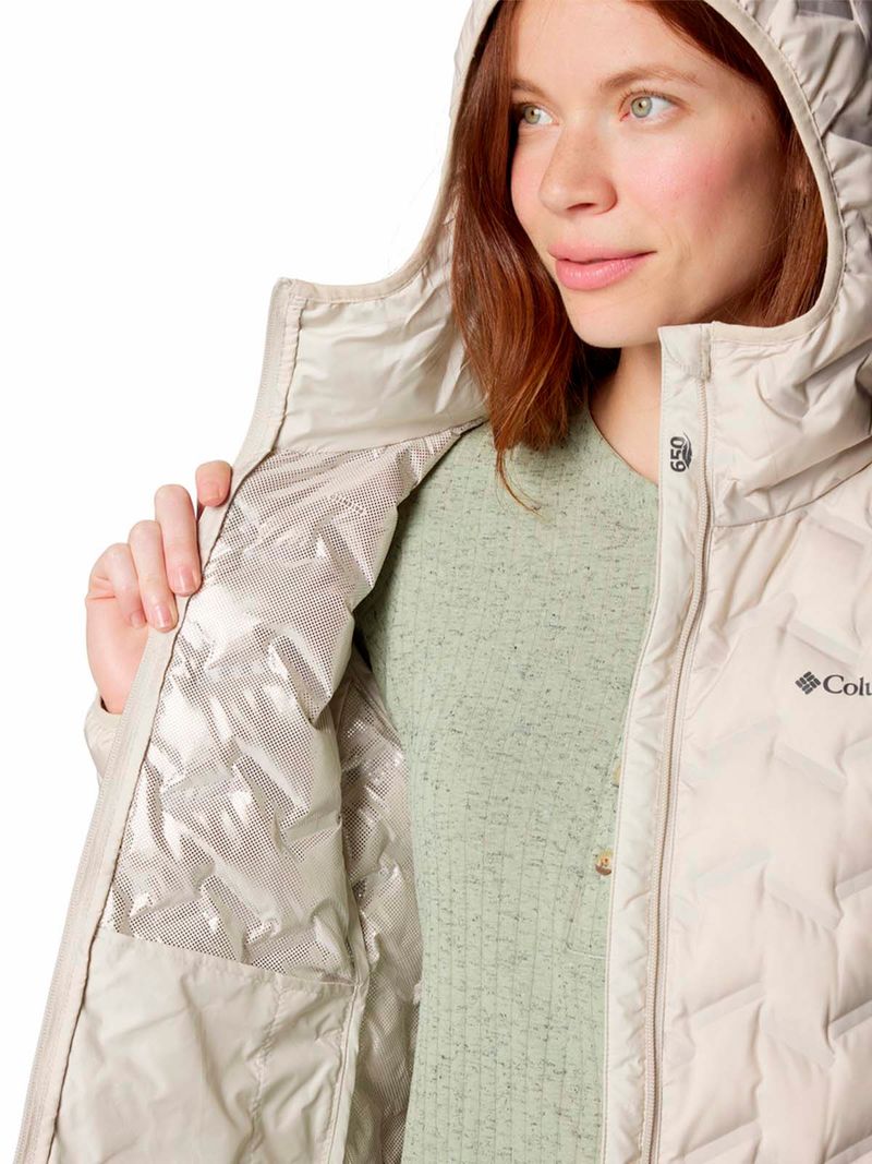 Parka Mujer Delta Ridge II Gris Columbia