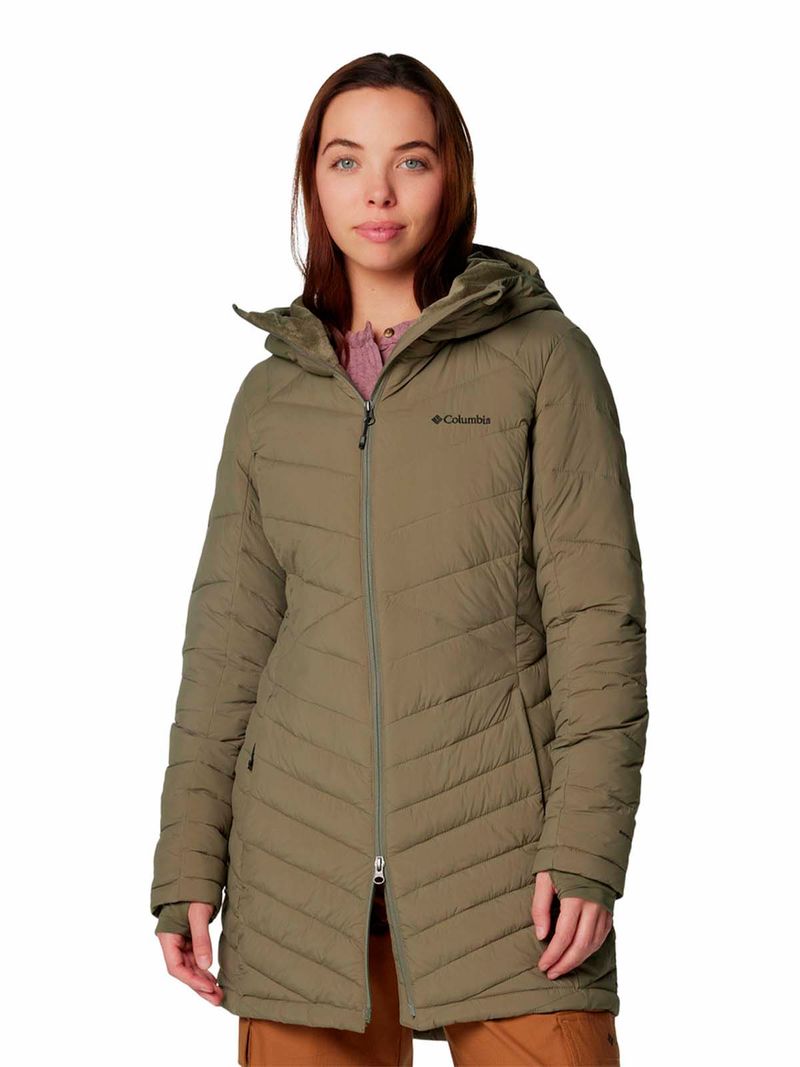 Parka Mujer Joy Peak II Mid Gris Columbia