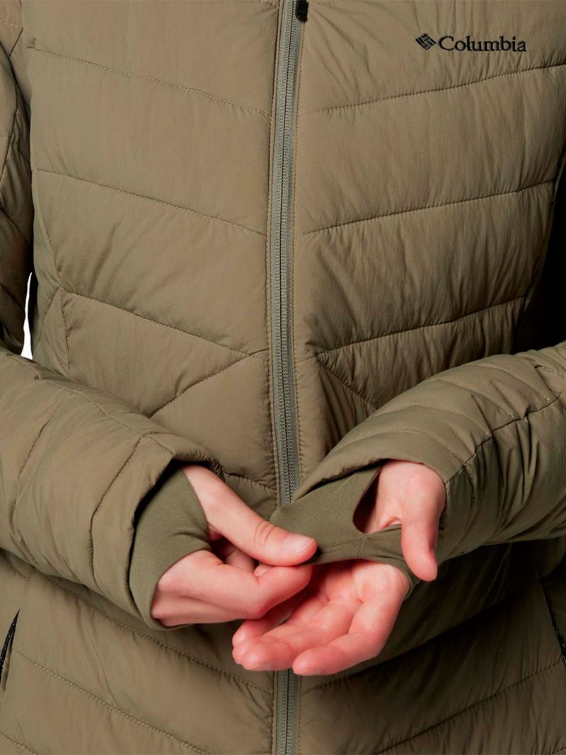 Parka Mujer Joy Peak II Mid Gris Columbia