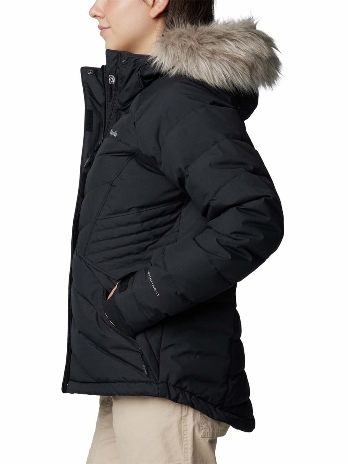 Parka Mujer Lay Down IV Negro Columbia