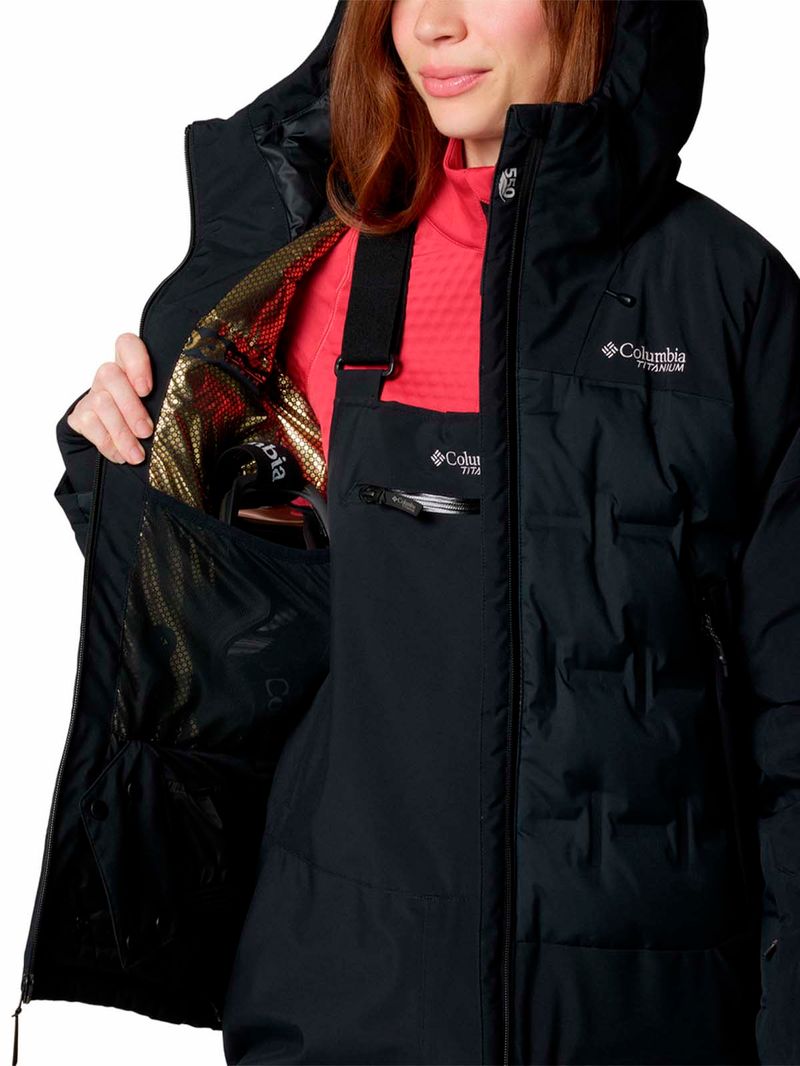Parka-Mujer-Wildcard-IV-Down-Ski-Negro-Columbia