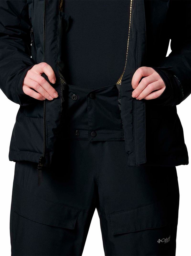 Parka Mujer Wildcard IV Down Ski Negro Columbia