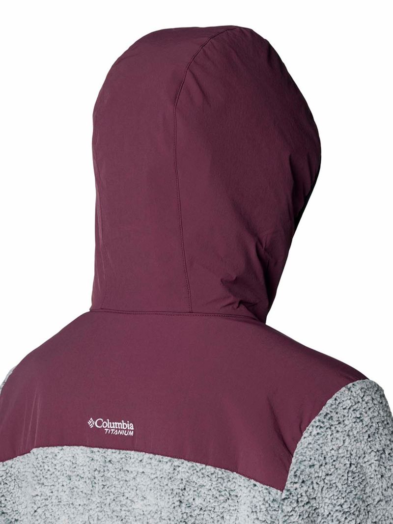 Polar Mujer Arctic Crest Full Zip Morado Columbia
