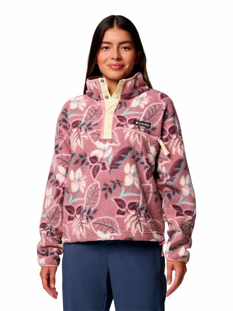 Polar-Mujer-Helvetia-Snap-Fleece-Rosado-Columbia