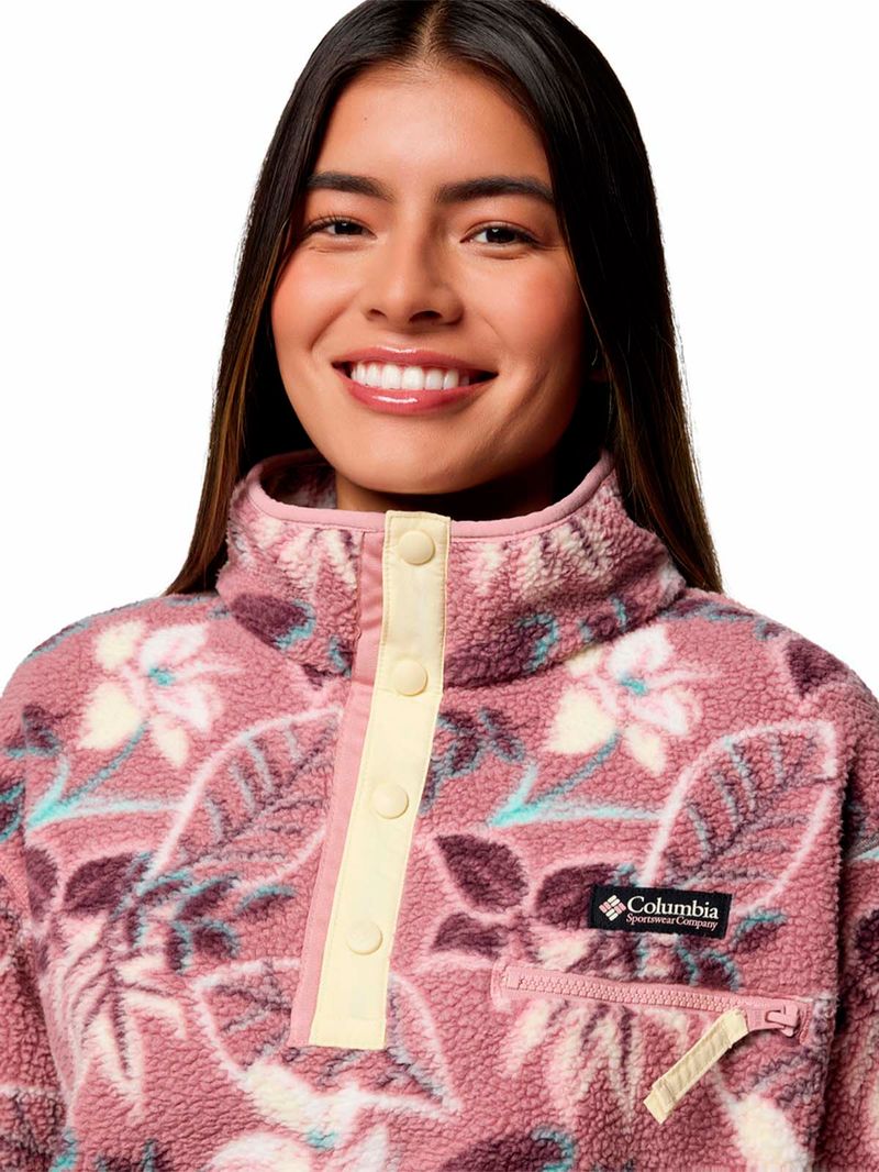 Polar-Mujer-Helvetia-Snap-Fleece-Rosado-Columbia