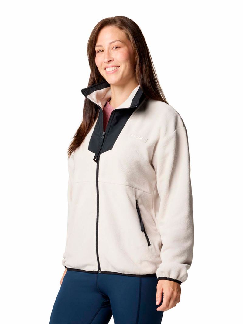 Polar-Mujer-Sequoia-Grove-Full-Zip-Gris-Columbia