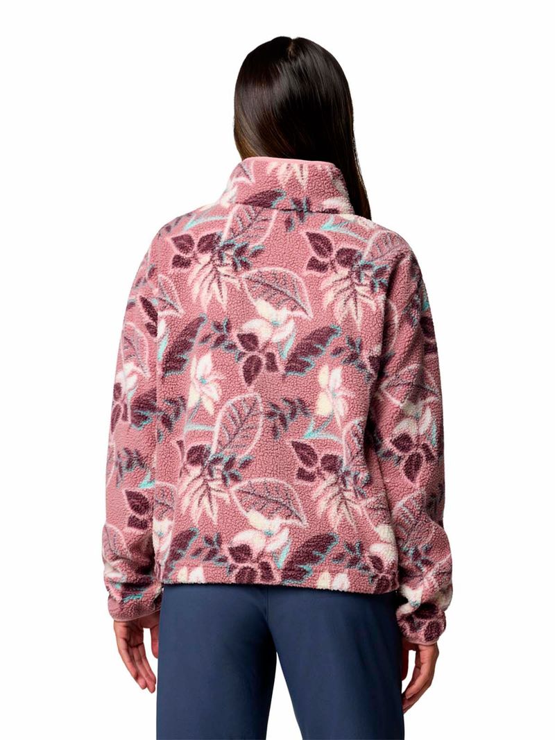 Polar Mujer Helvetia Snap Fleece Rosado Columbia