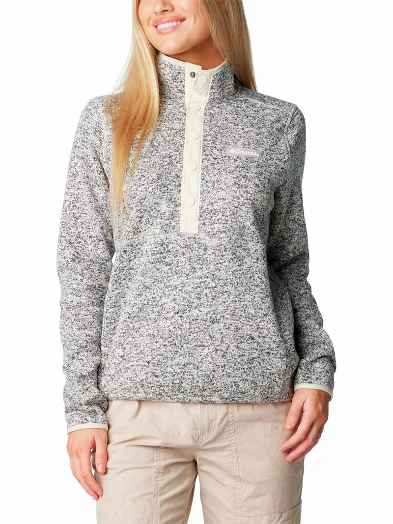 Polar-Mujer-Sweater-Weather-Half-Snap-Blanco-Columbia