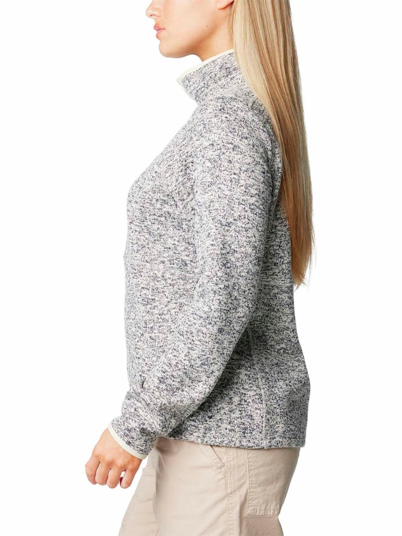 Polar-Mujer-Sweater-Weather-Half-Snap-Blanco-Columbia