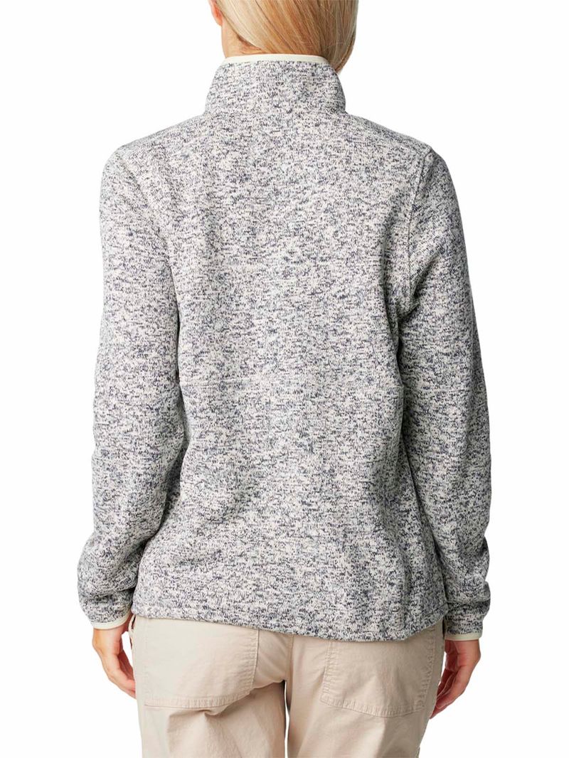 Polar-Mujer-Sweater-Weather-Half-Snap-Blanco-Columbia
