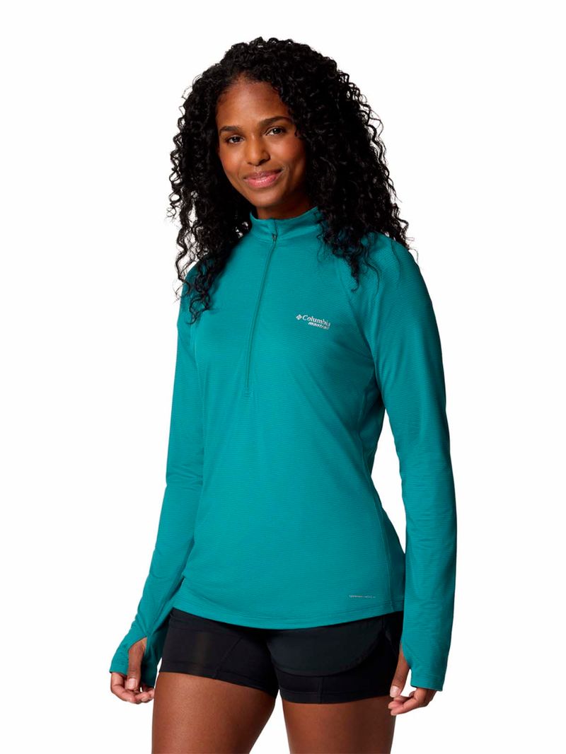Polar-Mujer-Endle-Trail-1-2-Zip-Azul-Columbia