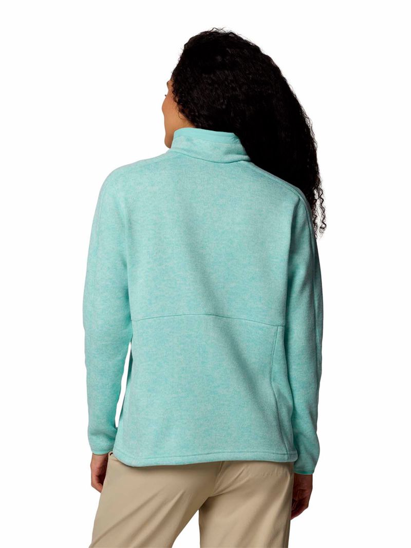 Polar Mujer Sweater Weather Full Zip Verde Columbia