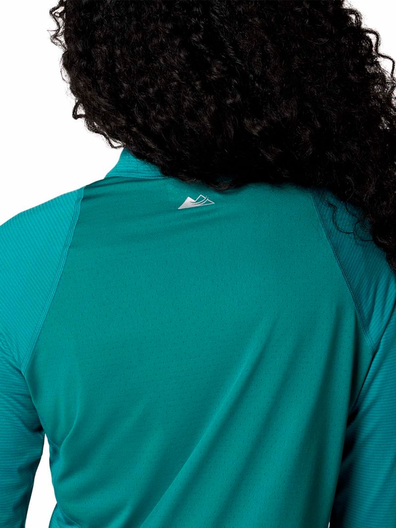 Polar Mujer Endle Trail 1/2 Zip Azul Columbia