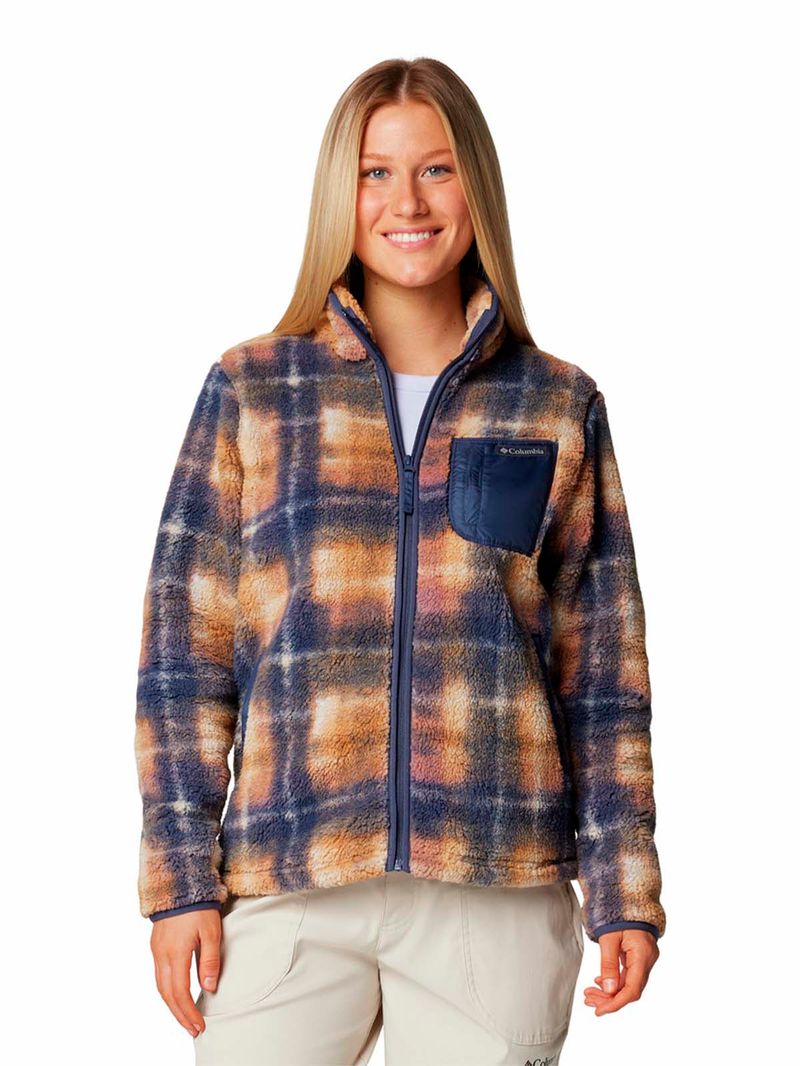Polar-Mujer-West-Bend-Full-Zip-Azul-Columbia