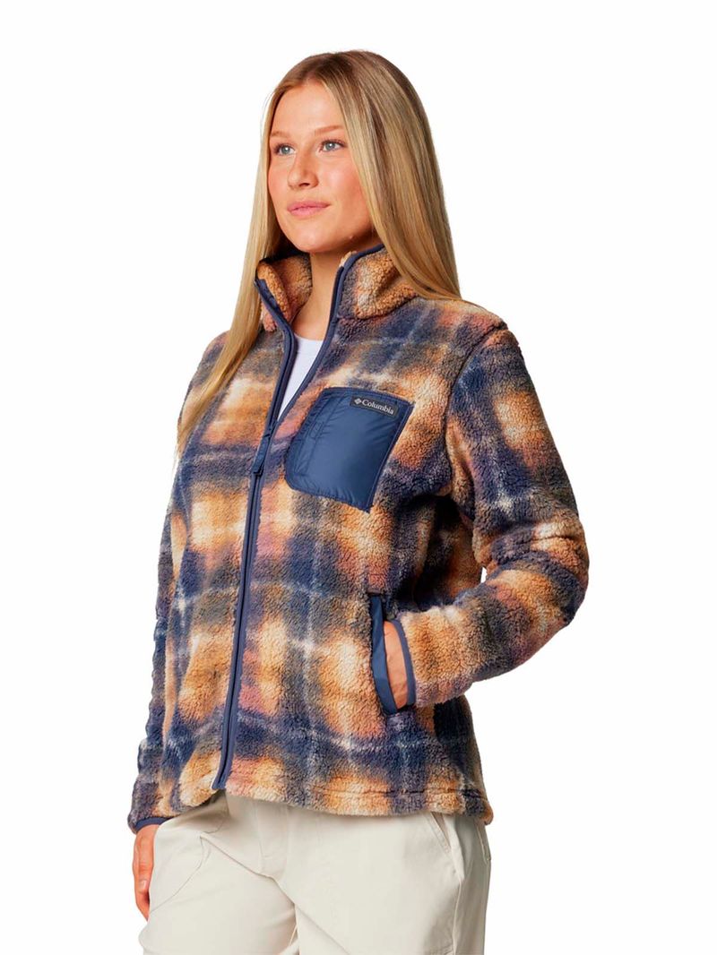 Polar-Mujer-West-Bend-Full-Zip-Azul-Columbia