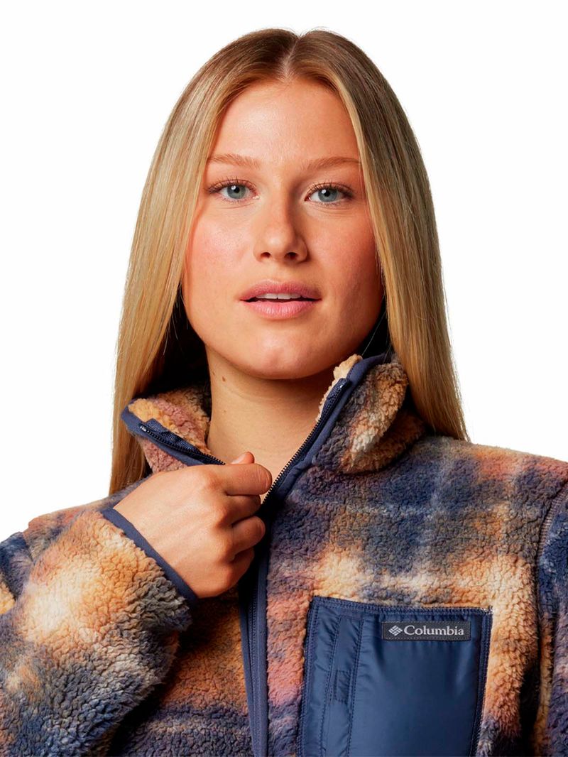 Polar-Mujer-West-Bend-Full-Zip-Azul-Columbia