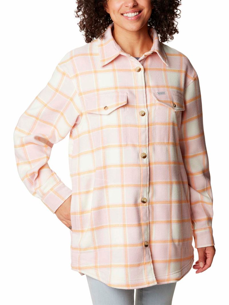 Camisa-Manga-Larga-Mujer-Calico-Basin-Naranjo-Columbia
