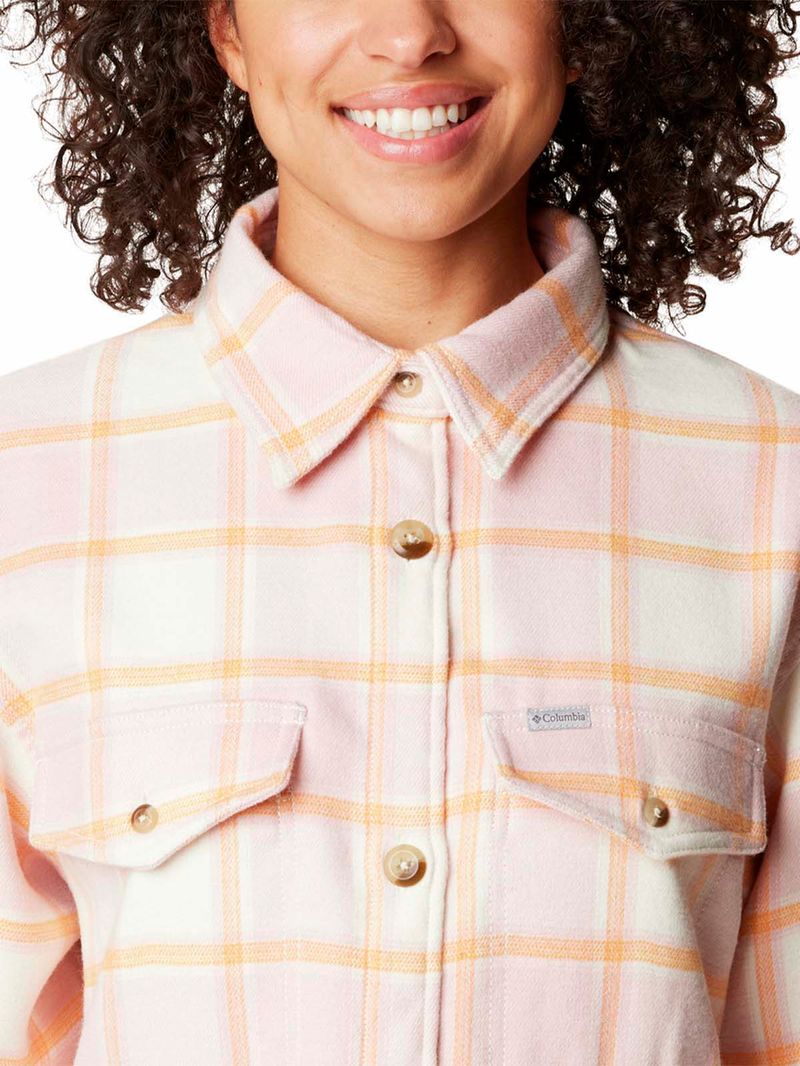 Camisa-Manga-Larga-Mujer-Calico-Basin-Naranjo-Columbia