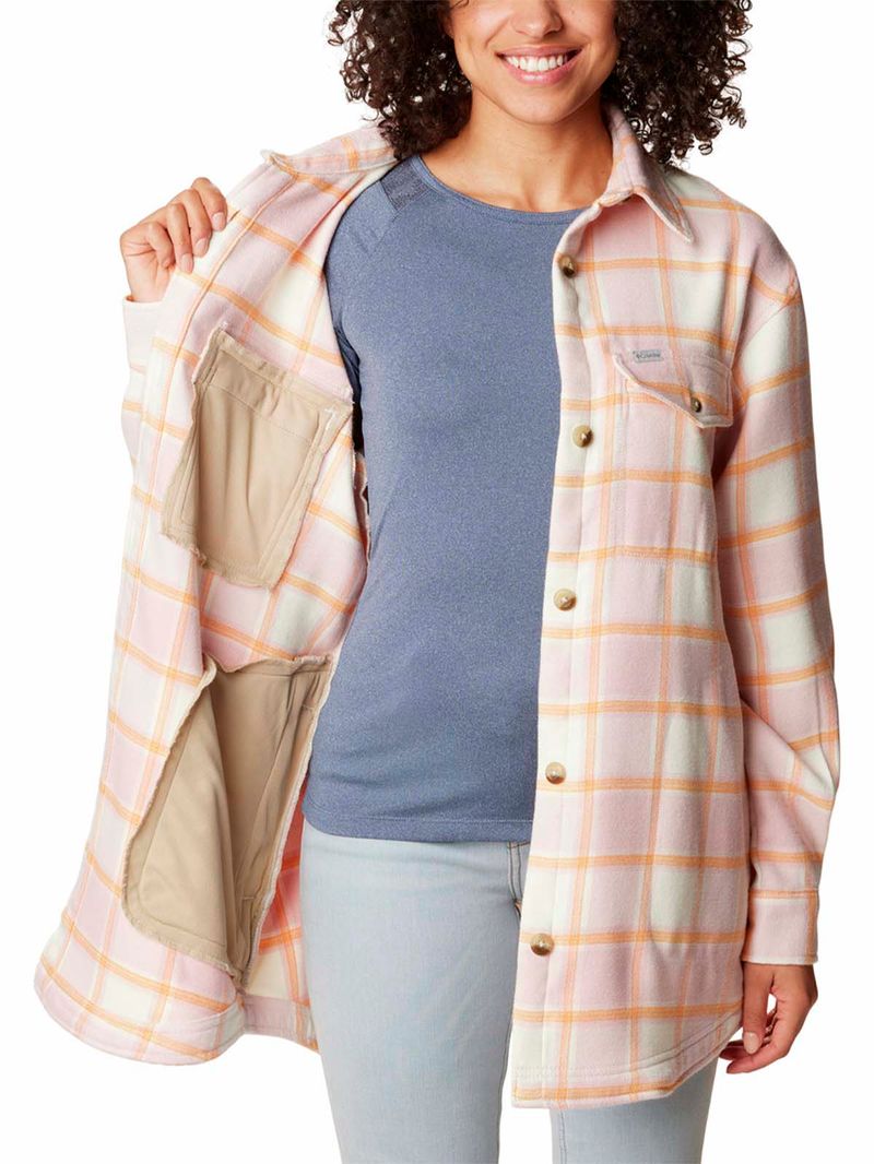 Camisa-Manga-Larga-Mujer-Calico-Basin-Naranjo-Columbia