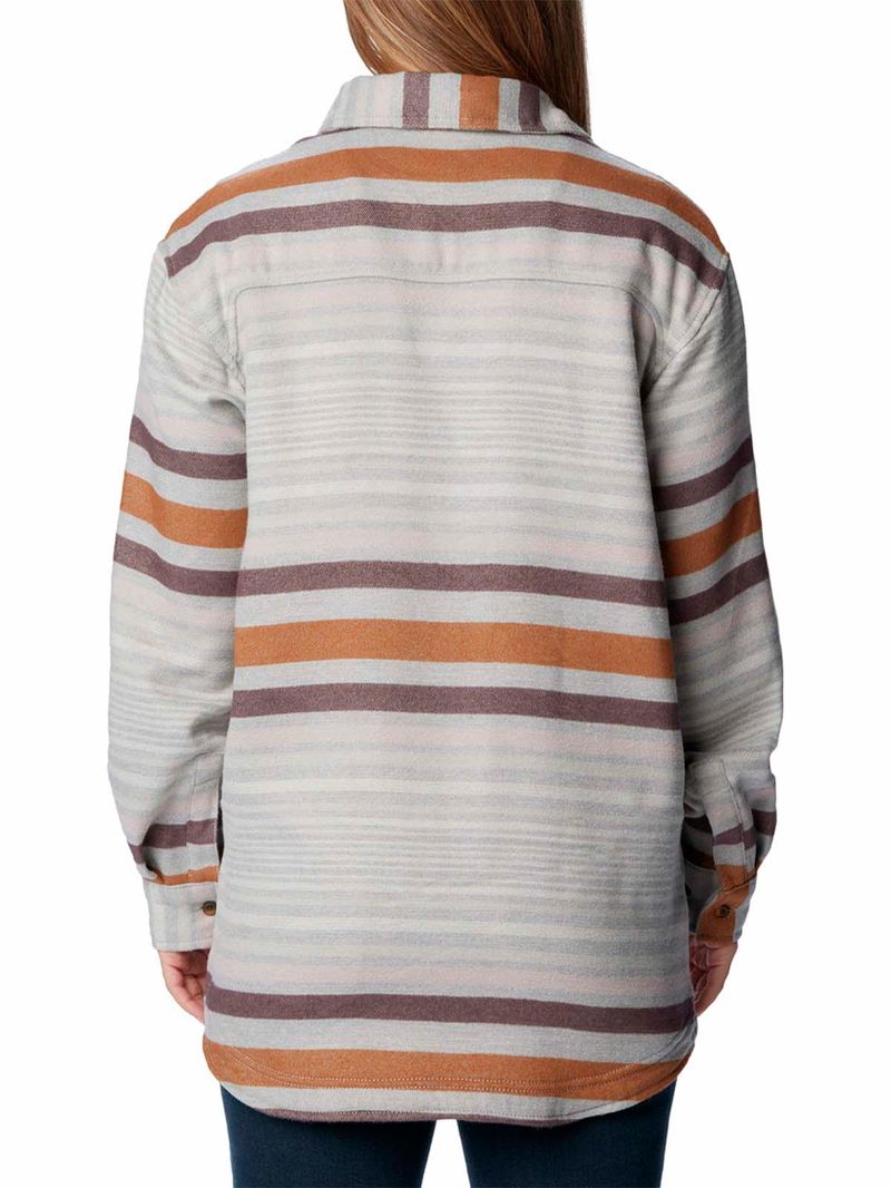 Camisa-Manga-Larga-Mujer-Calico-Basin-Gris-Columbia