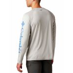 Polera-Manga-Larga-Hombre-Terminal-Tackle-Heat-Gris-Columbia