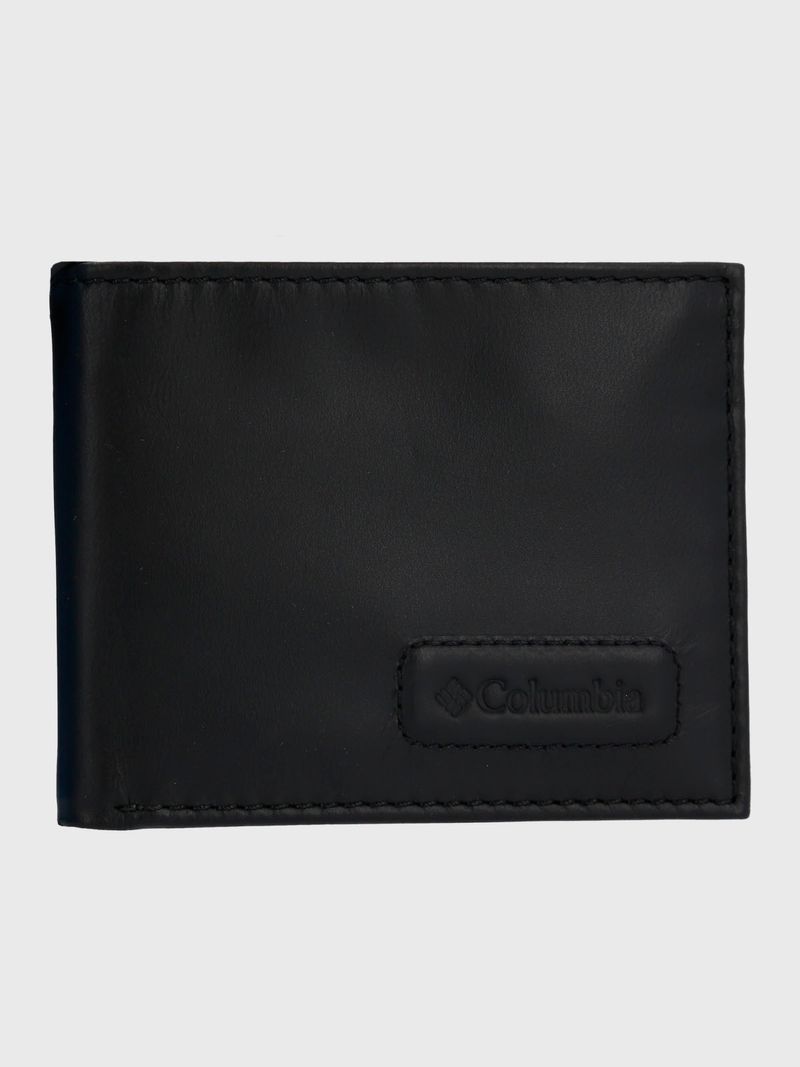 Billetera Passcase Padded Logo Negro Columbia