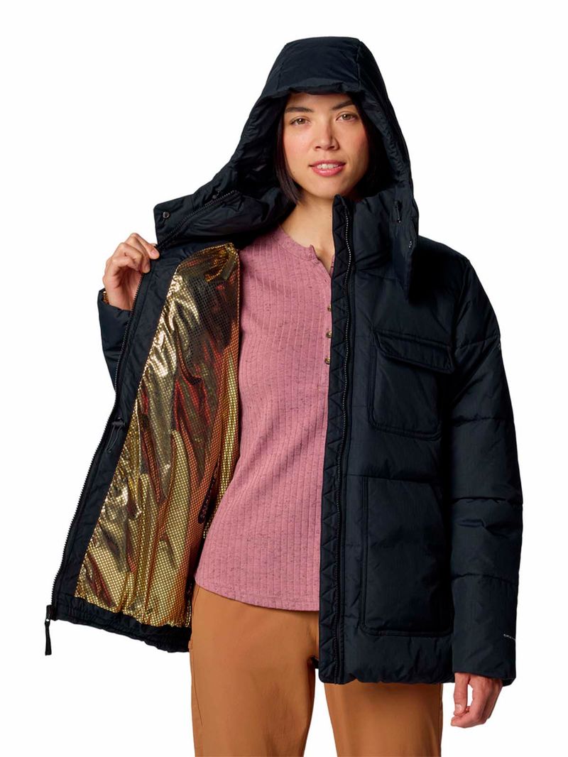 Parka-Mujer-Insulada-Longhorn-Ridge-Negro-Columbia