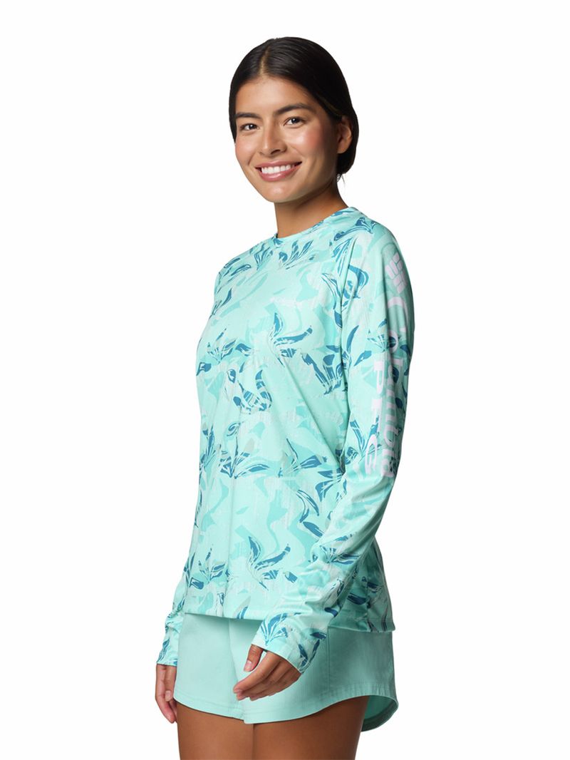 Polera-Manga-Larga-Mujer-Super-Tidal-Verde-Columbia
