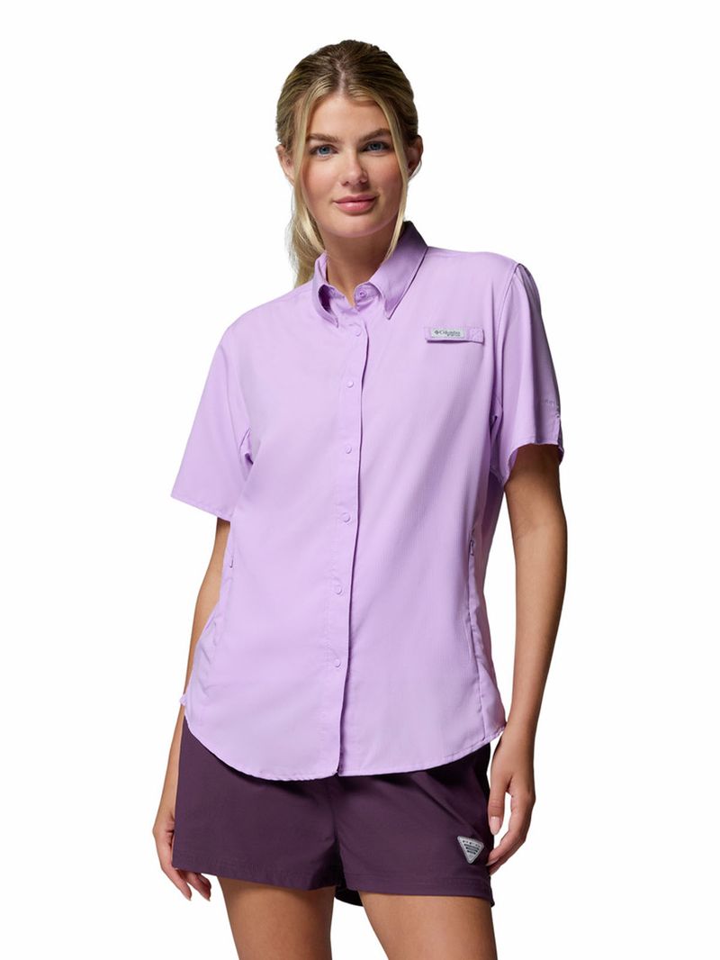 Blusa-Manga-Corta-Mujer-Tamiami-II-Morado-Columbia