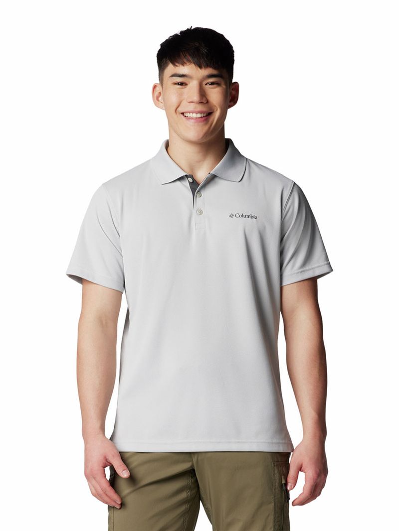 Polera-Manga-Corta-Hombre-Utilizer-Gris-Columbia