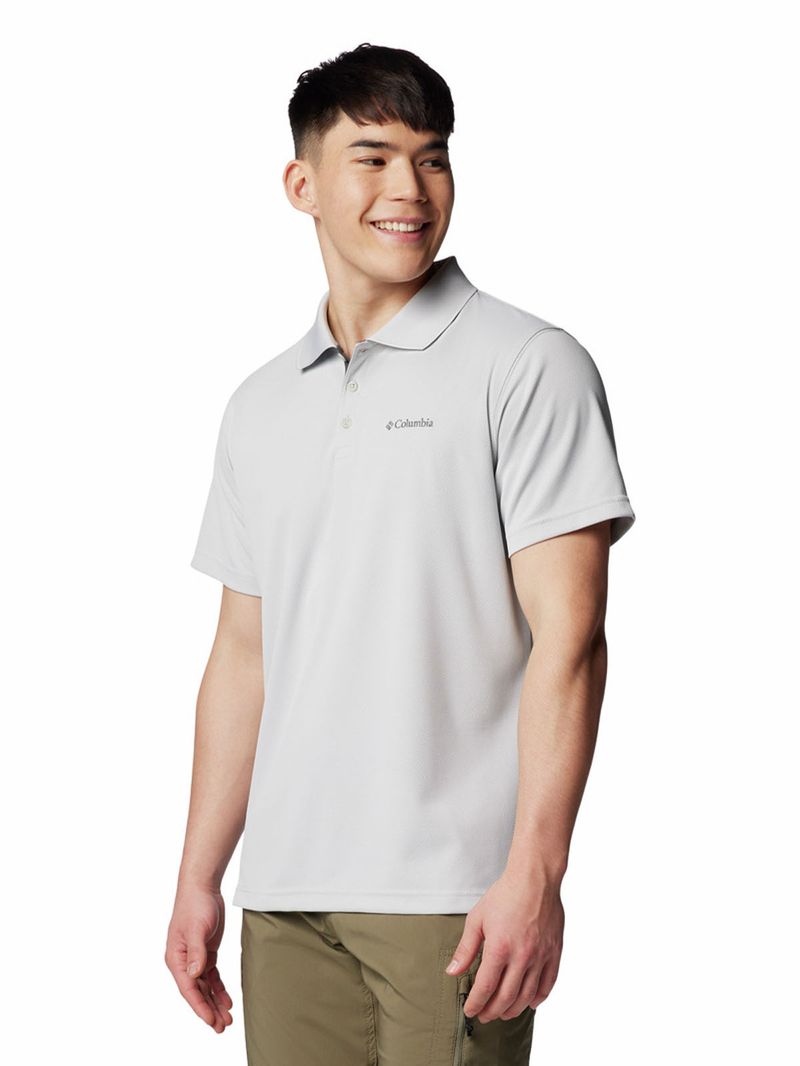 Polera-Manga-Corta-Hombre-Utilizer-Gris-Columbia