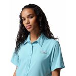 Blusa-Manga-Corta-Mujer-Tamiami-II-Azul-Columbia