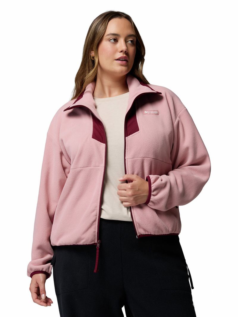 Polar-Mujer-Sequoia-Grove-Full-Zip-Rosado-Columbia