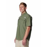 Camisa-Manga-Corta-Hombre-Bahama-II-Verde-Columbia