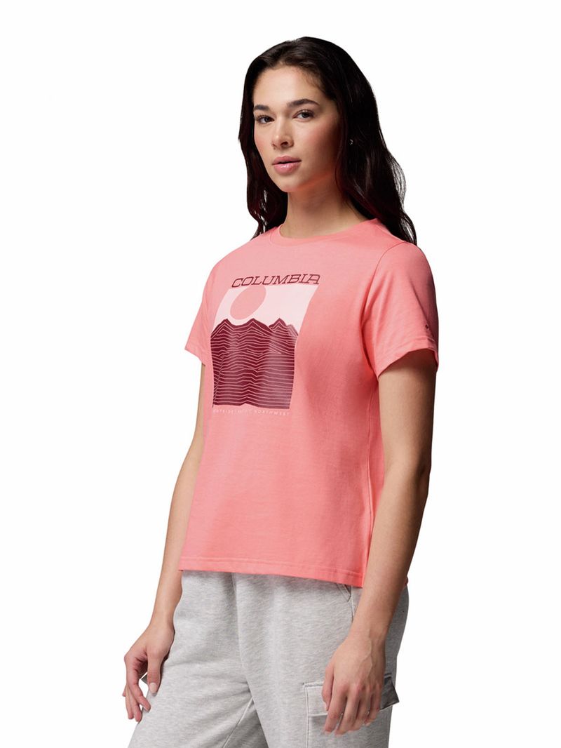Polera-Manga-Larga-Mujer-Rolling-Bend-Graphic-Rojo-Columbia