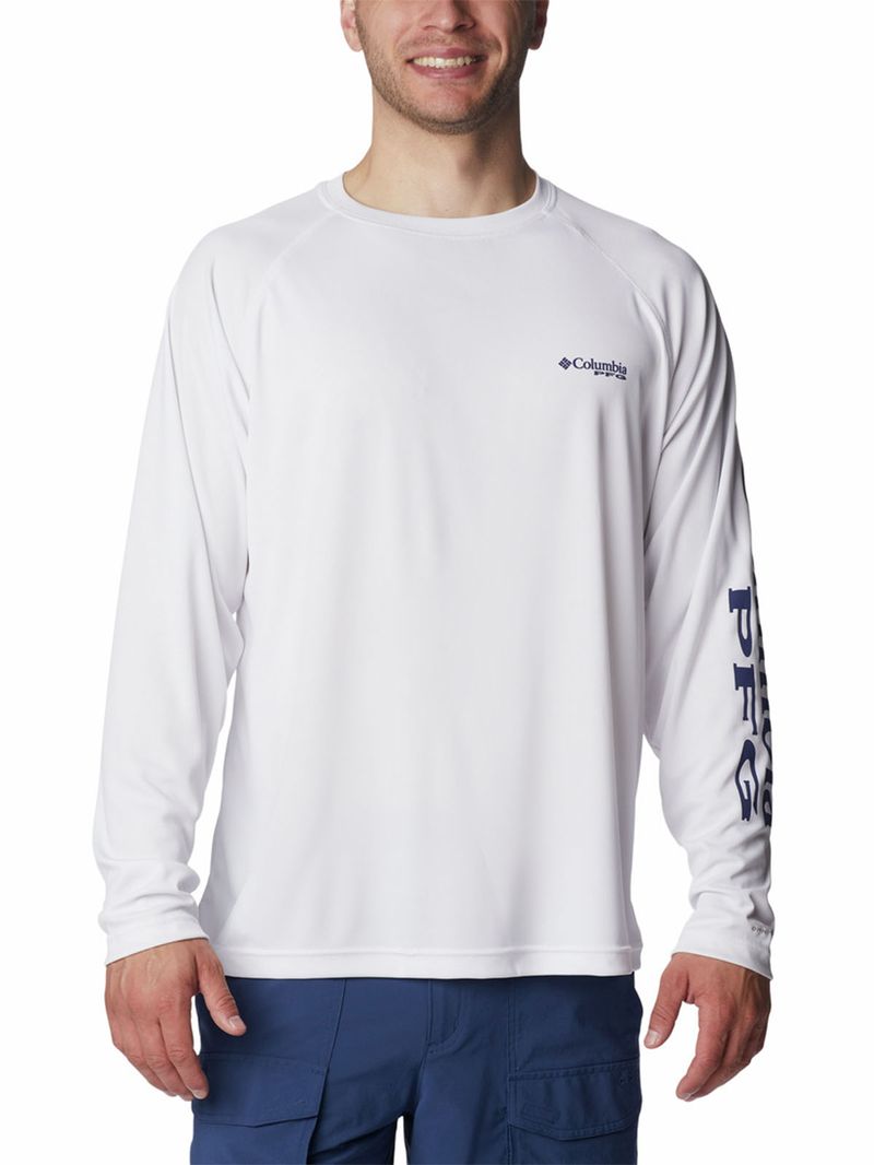 Polera-Manga-Larga-Hombre-Terminal-Tackle-Blanco-Columbia