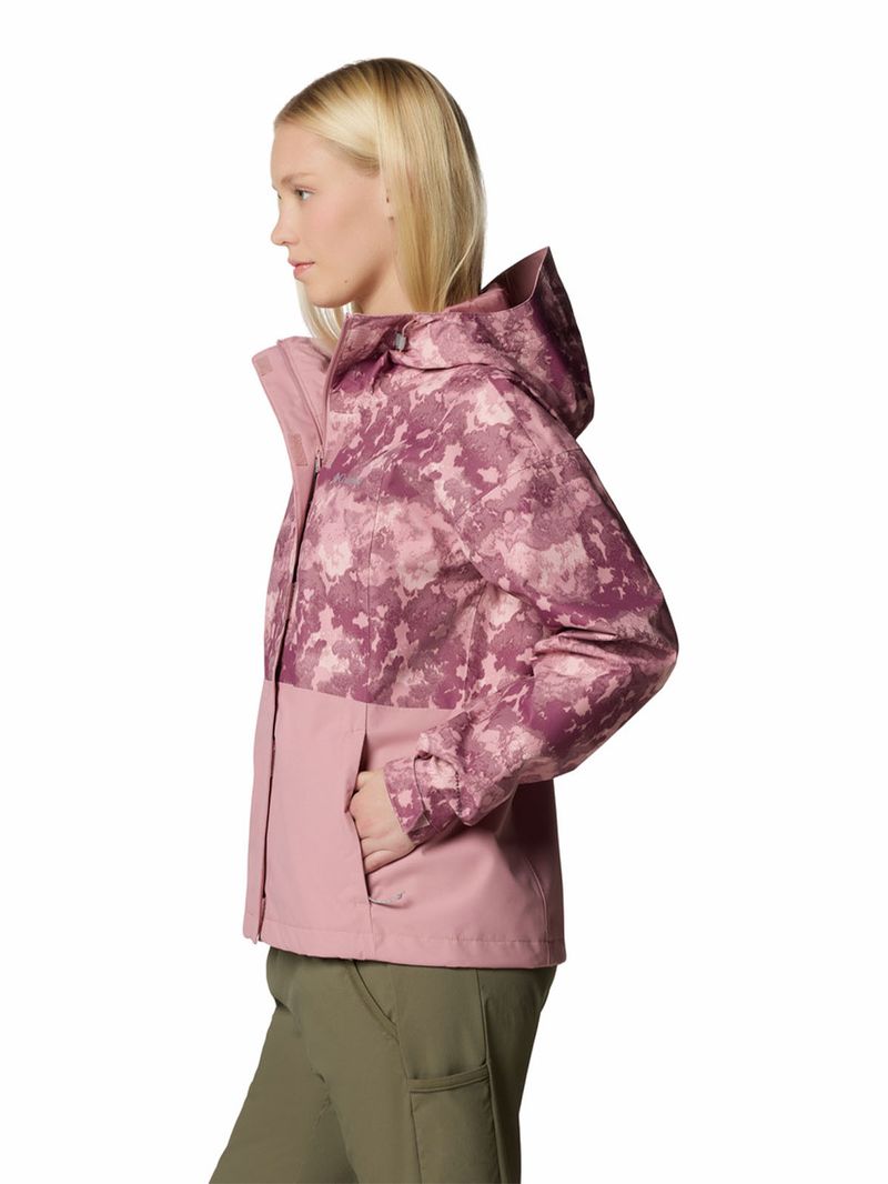 Cortaviento-Mujer-Hikebound-Printed-Rosado-Columbia