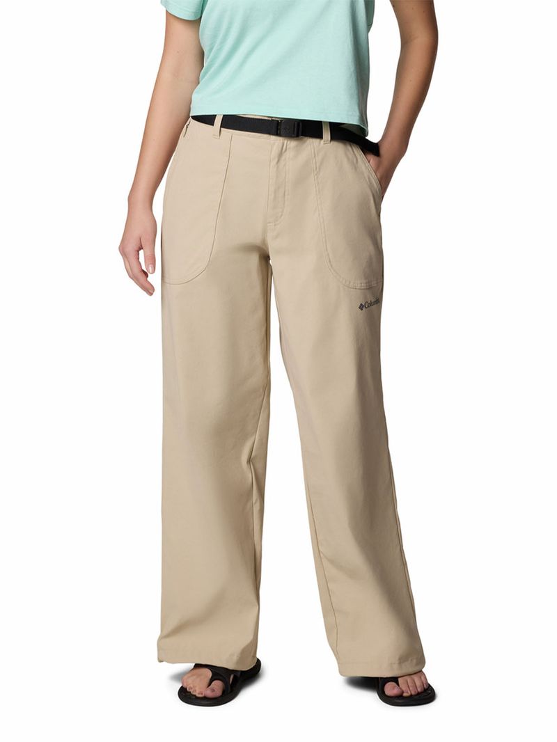Pantalon-Mujer-Brea-Falls-Nylon-Beige-Columbia