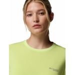 Polera-Manga-Corta-Mujer-Endle-Trail-Running-Amarillo-Columbia