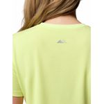 Polera-Manga-Corta-Mujer-Endle-Trail-Running-Amarillo-Columbia