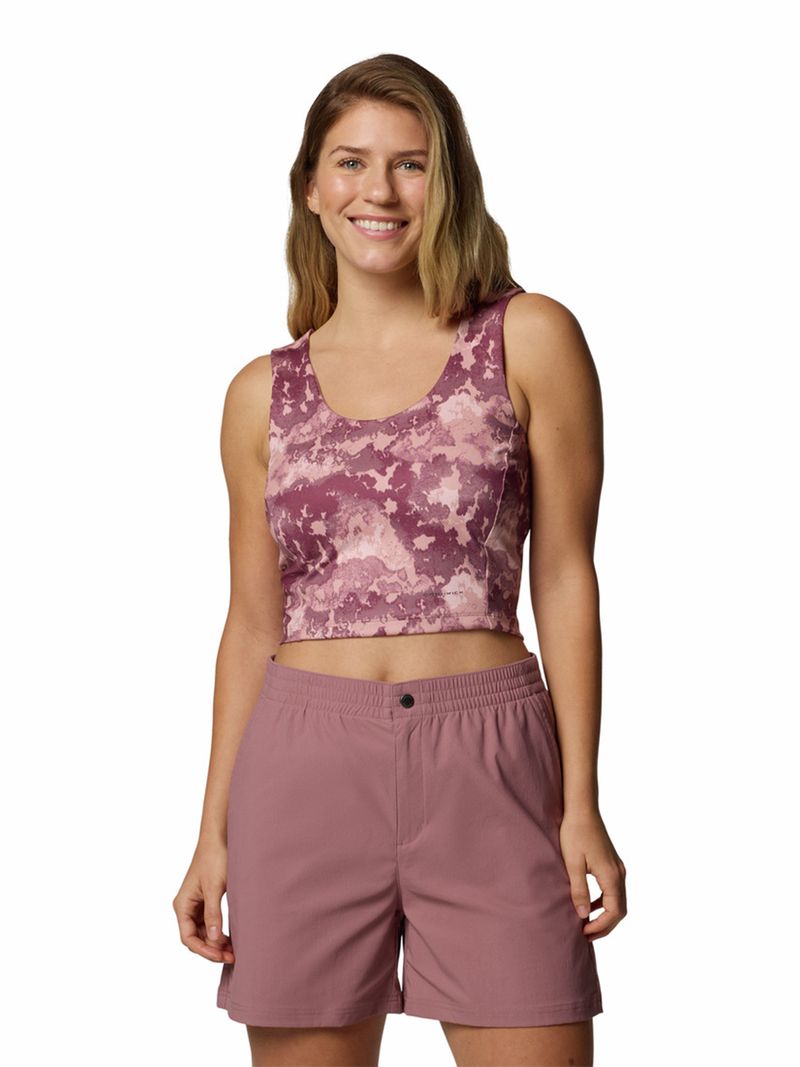 Polera Sin Mangas Mujer Boundle Trek Rosado Columbia