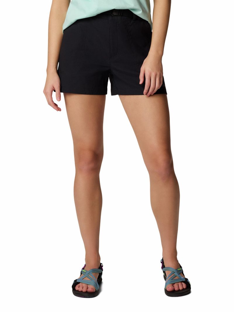 Short-Mujer-Brea-Falls-Nylon-Negro-Columbia