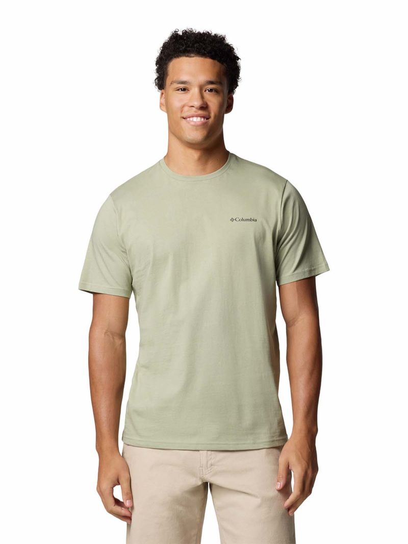 Polera-Manga-Corta-Hombre-North-Cascades-Beige-Columbia