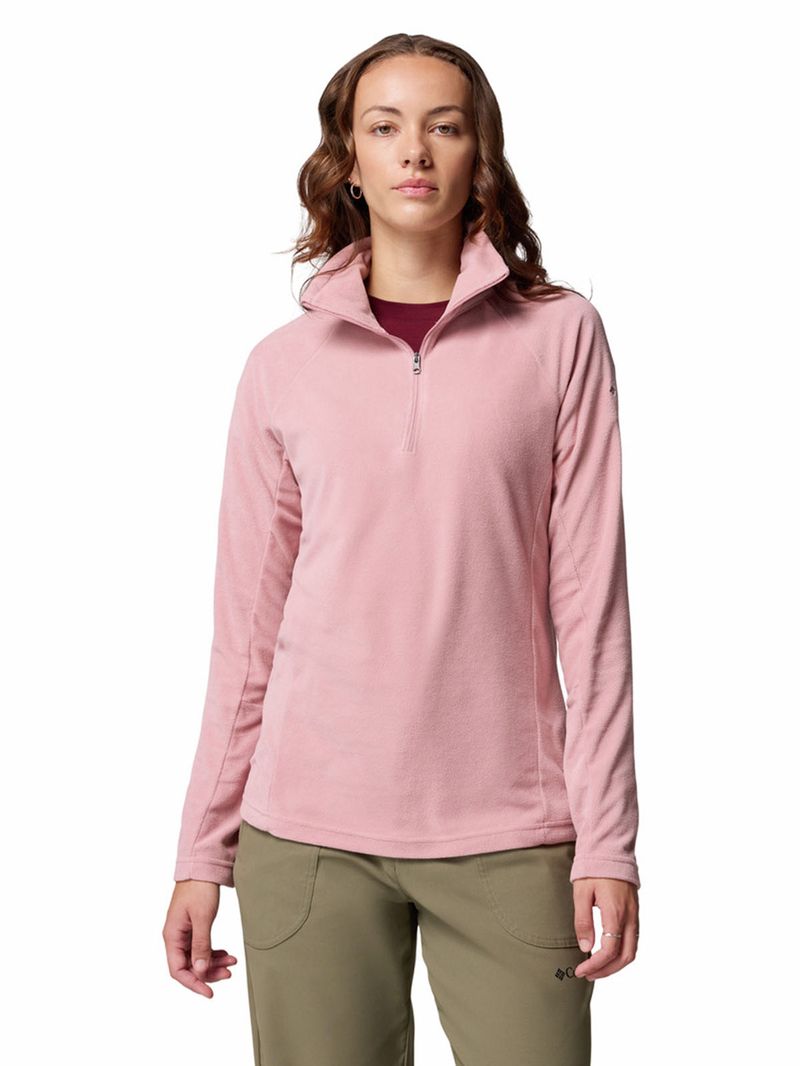 Polar-Mujer-Glacial-IV-Half-Zip-Rosado-Columbia
