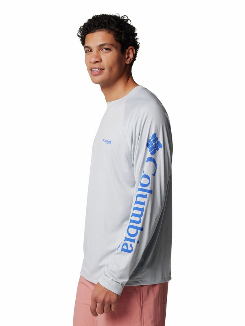 Polera-Manga-Larga-Hombre-Terminal-Tackle-Gris-Columbia