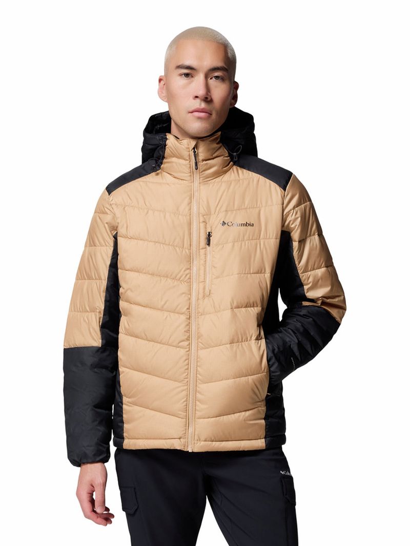 Parka-Hombre-Labyrinth-Loop-II-Beige-Columbia