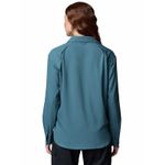Blusa-Manga-Larga-Mujer-Silver-Ridge-Utility-Azul-Columbia