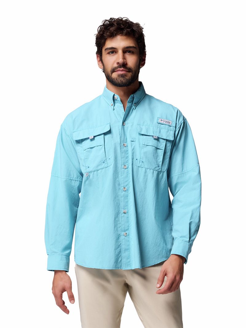 Camisa-Manga-Larga-Hombre-Bahama-II-Azul-Columbia