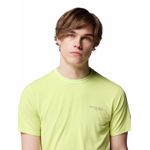 Polera-Manga-Corta-Hombre-Endle-Trail-Running-Amarillo-Columbia