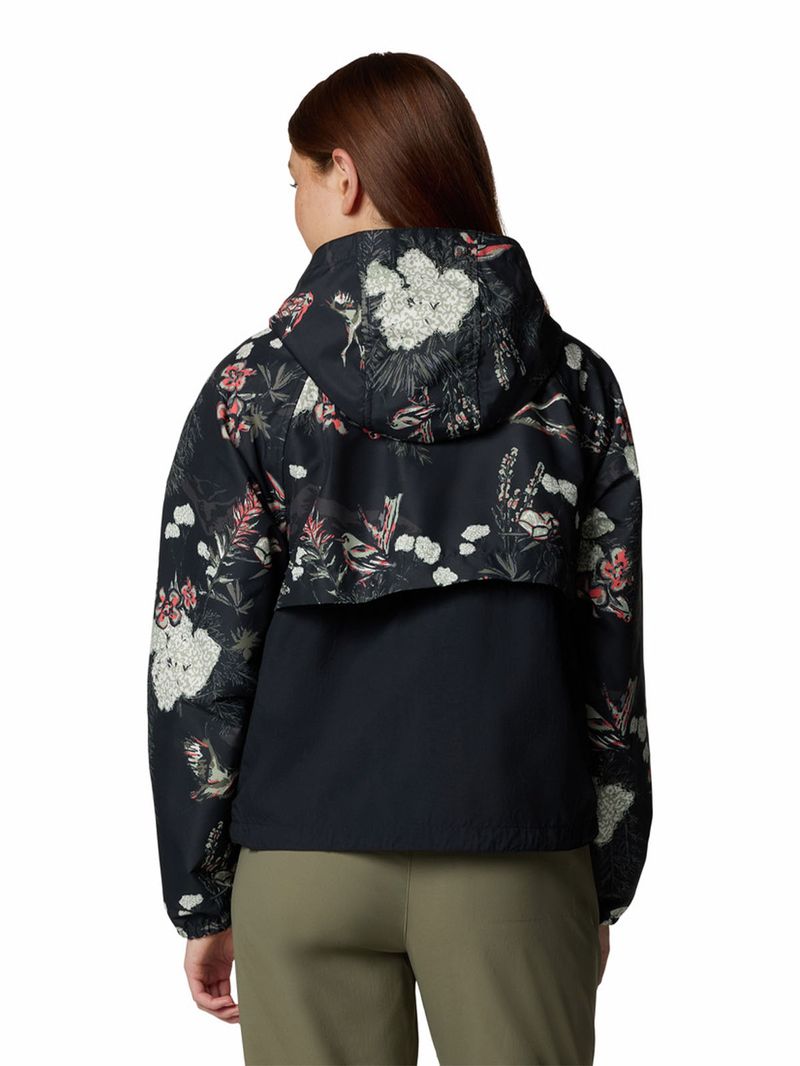 Cortaviento-Mujer-Spire-Valley-Printed-Negro-Columbia